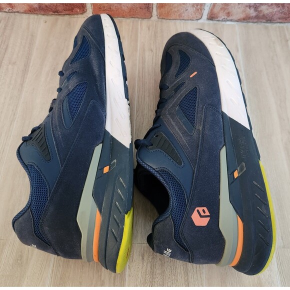 Fitville Men’s Shoes Size US 14 EW Blue Marca Lace Up Extra Wide Walking Comfort - Picture 5 of 9